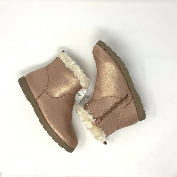 Cat & Jack Shoes Nwt Cat Jack Girls Haiden Pink Winter Boots Poshmark